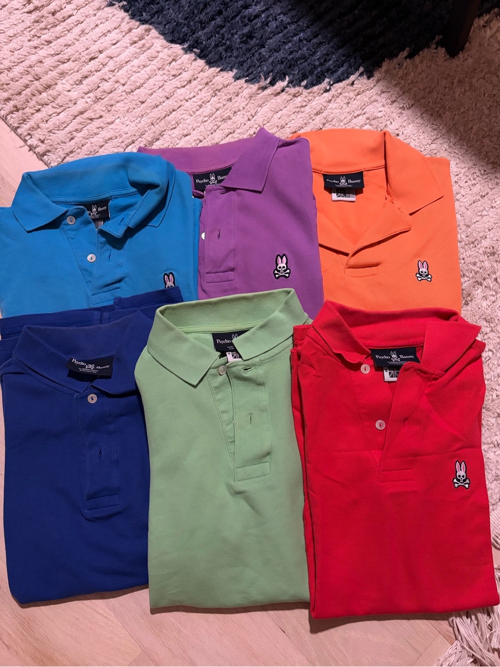 Psycho Bunny Men's Classic Polo Shirts